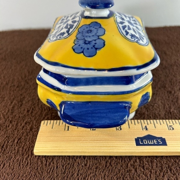 Vintage Japanese lidded trinket dish - Picture 6 of 6